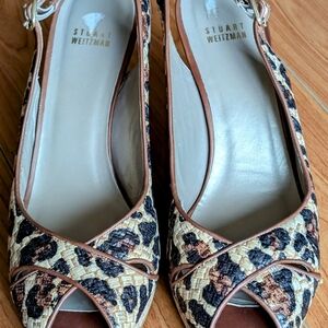 Stuart Weitzman Leopard Print Women's Shoes
